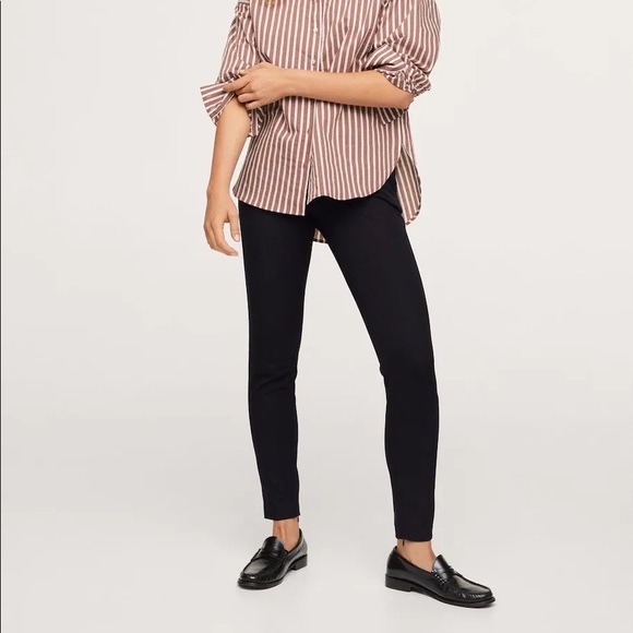 NWT! MANGO Women’s High Waisted Trouser/Legging. - Picture 1 of 8